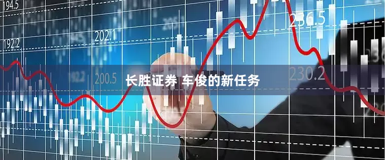 长胜证券 车俊的新任务