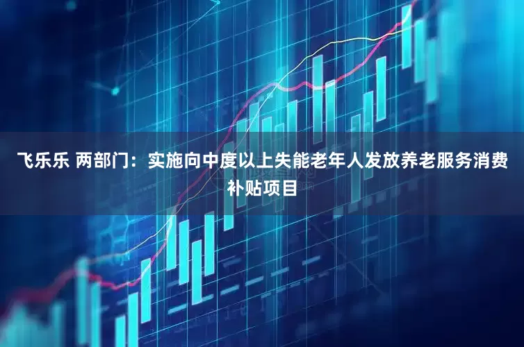 飞乐乐 两部门：实施向中度以上失能老年人发放养老服务消费补贴项目